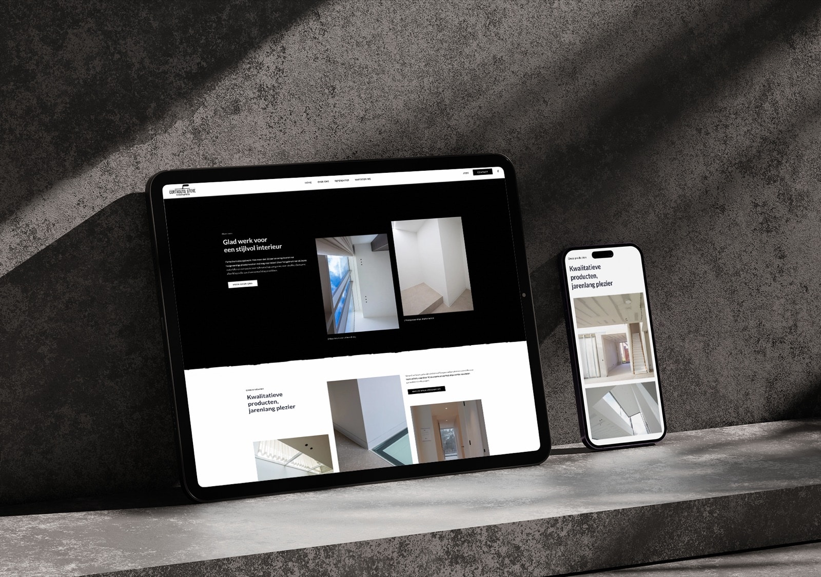 Case Steve Corthouts – Steve Corthouts website